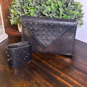 Benefit Cosmetics Clutch and Bracelet Cuff